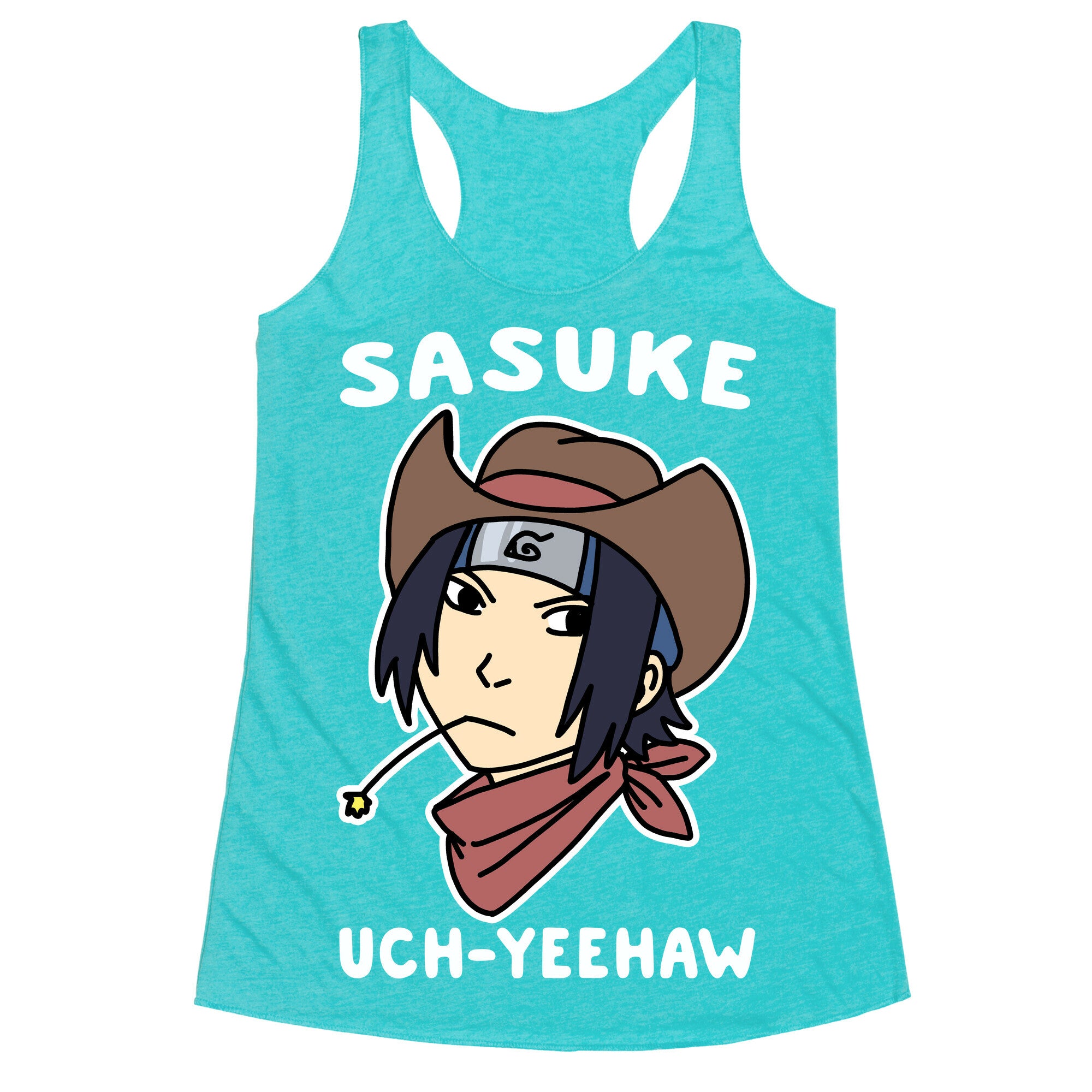 Sasuke Uch-Yeehaw Racerback Tank